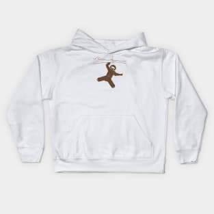 Hanging sloth Kids Hoodie